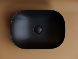 Раковина Ceramica Nova Element CN6009MB 45см чёрный матовый